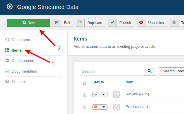 فعال کردن integration ادغام هیکاشاپ hikashop در  google structure data